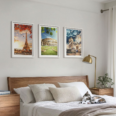 Set di quadri incorniciati Monumenti d'Europa