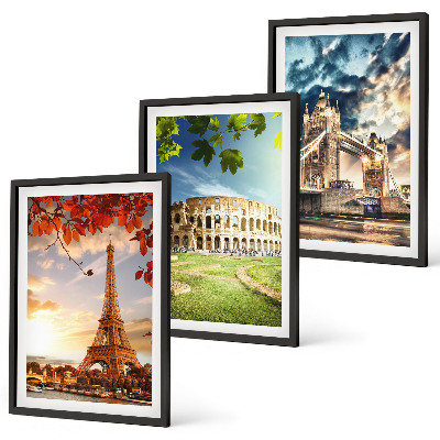 Set di quadri incorniciati Monumenti d'Europa
