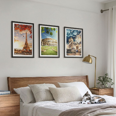 Set di quadri incorniciati Monumenti d'Europa