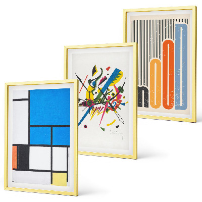 Composizione di quadri Geometriche astratte moderne