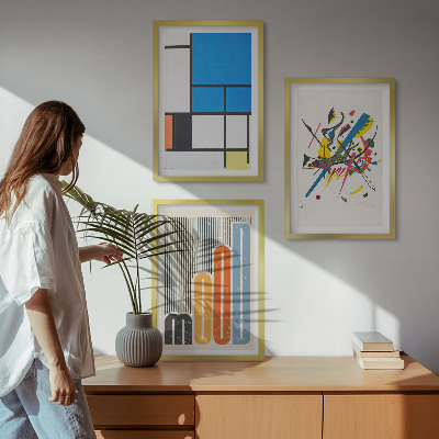 Composizione di quadri Geometriche astratte moderne
