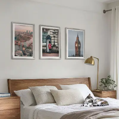 Set di quadri incorniciati con stampa London Bridge Guardian e Big Ben