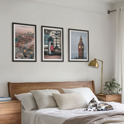 Set di quadri incorniciati London Bridge Guardian Big Ben
