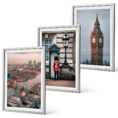 Set di quadri incorniciati London Bridge Guardian Big Ben