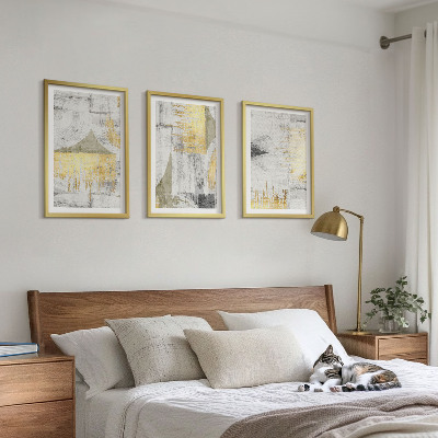 Set di quadri incorniciati Motivi astratti e alla moda per la pittura
