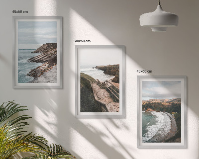 Composizione di quadri Panorami a picco sul mare, paesaggi marini