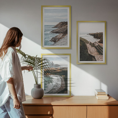Composizione di quadri Panorami a picco sul mare, paesaggi marini