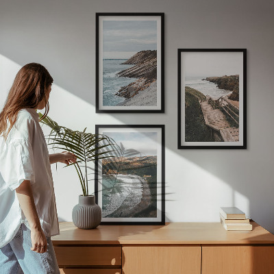 Composizione di quadri Panorami a picco sul mare, paesaggi marini