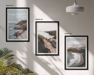 Composizione di quadri Panorami a picco sul mare, paesaggi marini