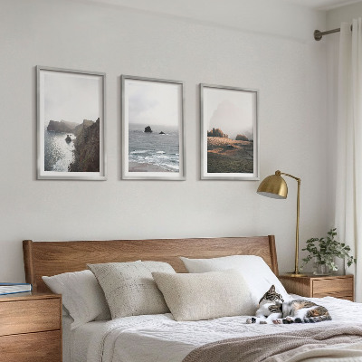 Set di quadri incorniciati Paesaggi di montagna e di mare