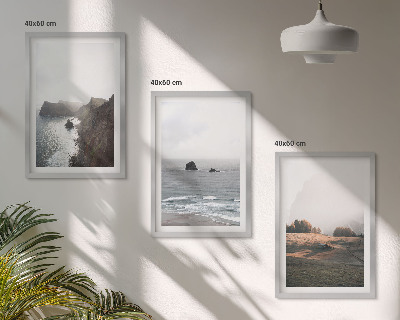 Set di quadri incorniciati Paesaggi di montagna e di mare