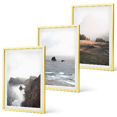 Set di quadri incorniciati Paesaggi di montagna e di mare
