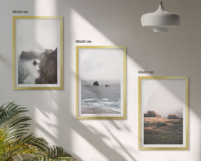 Set di quadri incorniciati Paesaggi di montagna e di mare