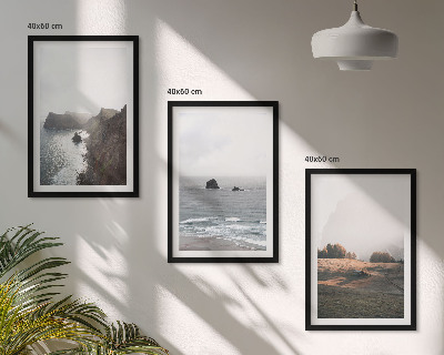 Set di quadri incorniciati Paesaggi di montagna e di mare