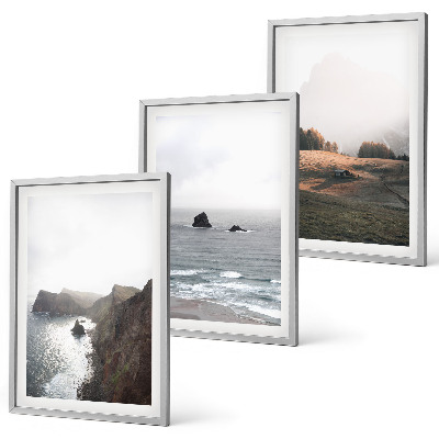 Set di quadri incorniciati Paesaggi di montagna e di mare