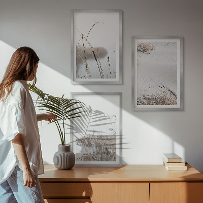Composizione di quadri Vegetazione acquatica in estate