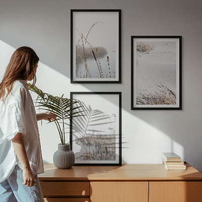 Composizione di quadri Vegetazione acquatica in estate