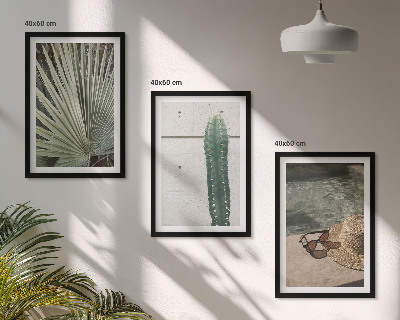 Set di quadri incorniciati Accessori per piante tropicali
