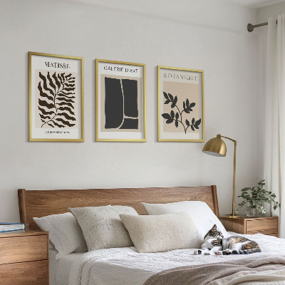 Composizione di quadri Poster minimalisti di piante