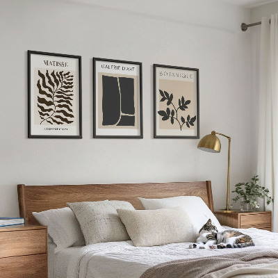 Composizione di quadri Poster minimalisti di piante