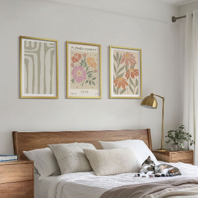 Composizione di quadri Motivi botanici Parigi Minimalismo
