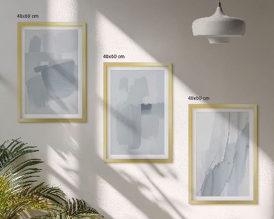 Set di quadri incorniciati Arte astratta ad acquerello