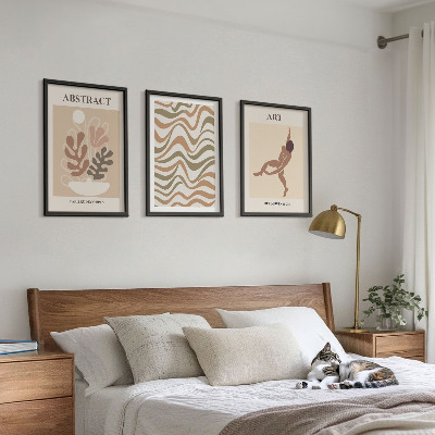 Set di quadri incorniciati Motivi astratti bohémien di Matisse