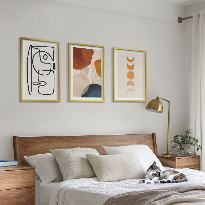 Set di quadri incorniciati Decorazioni astratte a colori