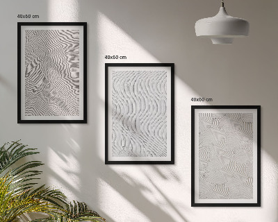 Composizione di quadri Modelli di sabbia, strutture geometriche