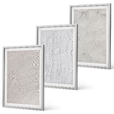 Composizione di quadri Modelli di sabbia, strutture geometriche