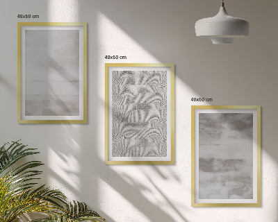 Set di quadri incorniciati Texture minimaliste moderne