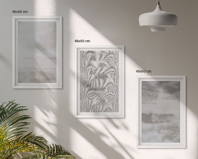 Set di quadri incorniciati Texture minimaliste moderne