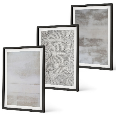Set di quadri incorniciati Texture minimaliste moderne