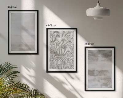 Set di quadri incorniciati Texture minimaliste moderne