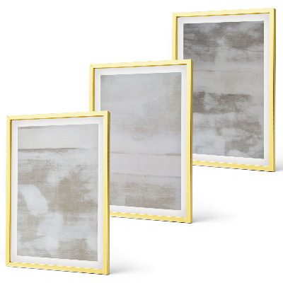 Set di 3 quadri Texture moderne dall'aspetto invecchiato