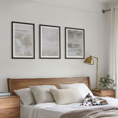 Set di 3 quadri Texture moderne dall'aspetto invecchiato