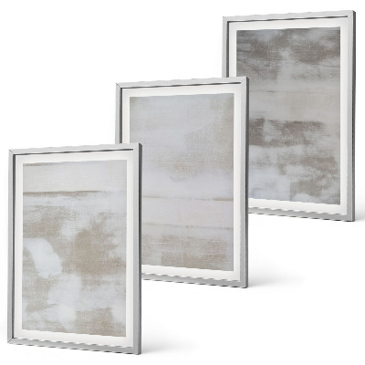 Set di 3 quadri Texture moderne dall'aspetto invecchiato
