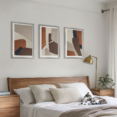 Set di quadri incorniciati Strutture moderne astratte
