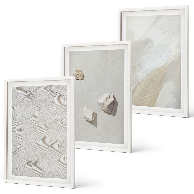 Set di quadri incorniciati Pietre arenarie, pittura moderna