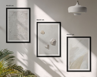 Set di quadri incorniciati Pietre arenarie, pittura moderna
