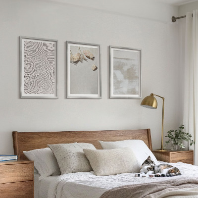 Set di 3 quadri Texture boho di pietre arenarie