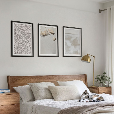 Set di 3 quadri Texture boho di pietre arenarie