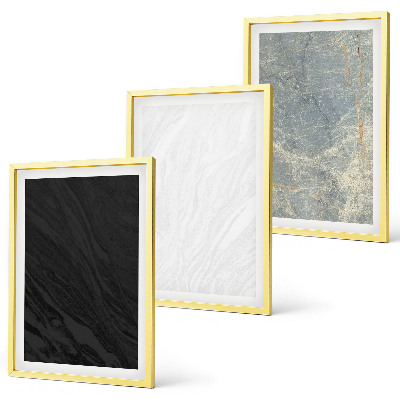 Set di quadri incorniciati I colori delle eleganti strutture in pietra