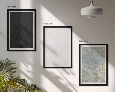 Set di quadri incorniciati I colori delle eleganti strutture in pietra