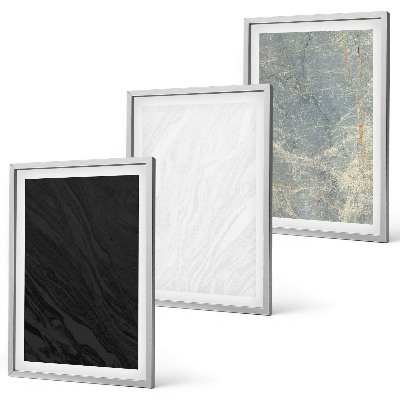 Set di quadri incorniciati I colori delle eleganti strutture in pietra