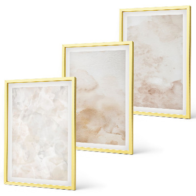 Composizione di quadri Texture pastello alla moda