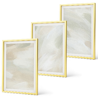 Set di 3 quadri Colori vivaci astratti boho