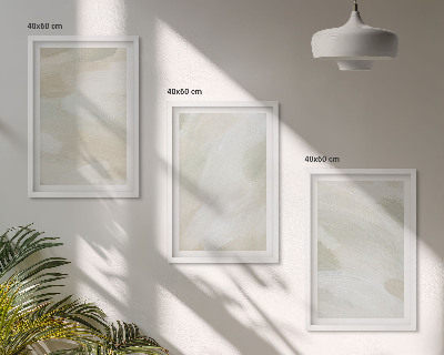 Set di 3 quadri Colori vivaci astratti boho