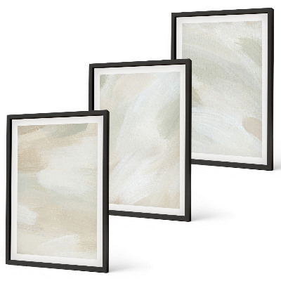 Set di 3 quadri Colori vivaci astratti boho