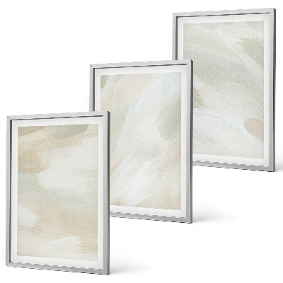 Set di 3 quadri Colori vivaci astratti boho